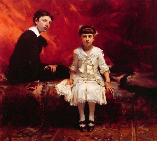 John Singer Sargent Portrait of Edouard and Marie Loise Pailleron